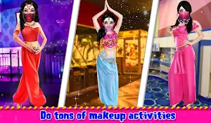 Beautiful Belly Dancer Girl Salon : Dressup Games Screenshot 0