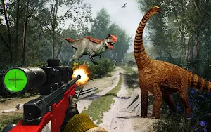 Dinosaur hunter Gun Games Screenshot 2