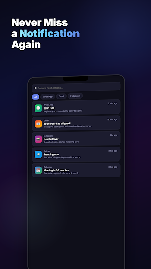 Notification History & Backup Screenshot 0