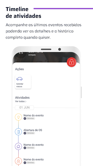 Mega Alarme Secure Screenshot 2