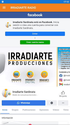 Irradiarte Radio Screenshot 2