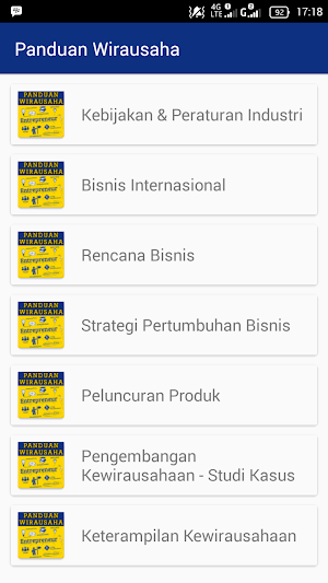 Panduan Wirausaha Screenshot 1