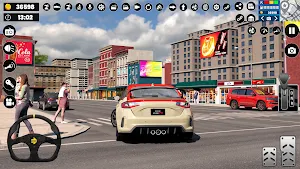 Dubai Taxi Games 2023-Car Game Screenshot 1