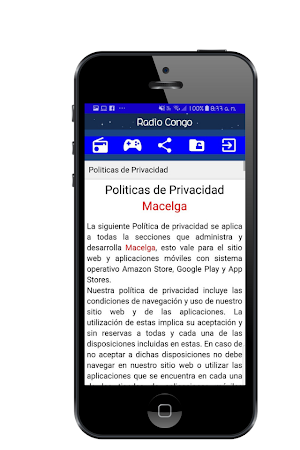 Radio Congo las mejores Radios Screenshot 2