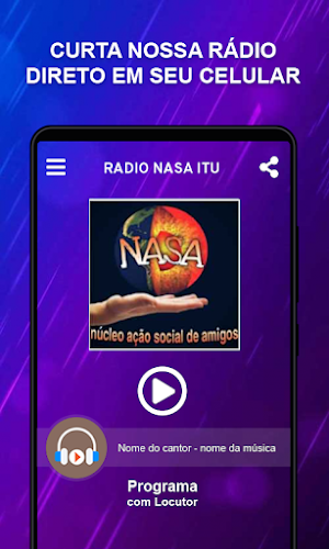 Radio Nasa ITU Screenshot 1
