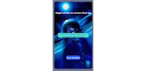 Weight at Solar Planets App Screenshot 0