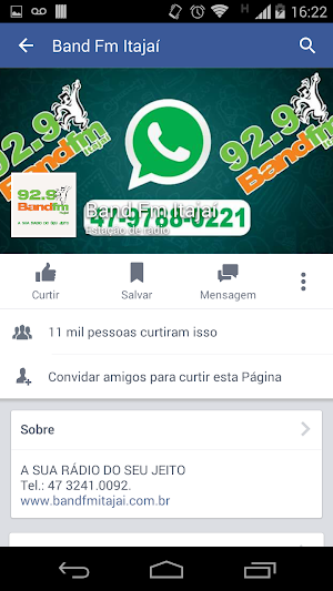 BAND FM ITAJAI 92,9 Screenshot 3