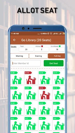 GO Library best Library app for Seat, Shift based Screenshot 3