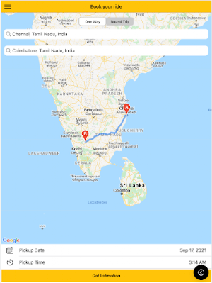 Rithik Droptaxi - ONE WAY DROP TAXI Screenshot 3