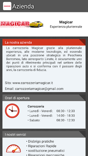 Carrozzeria Magicar Screenshot 1