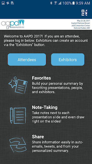 AAPD Annual Session Screenshot 2