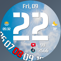 N-SPORT660 Weather Big Digital