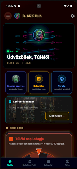 B-ARK Hub Screenshot 1