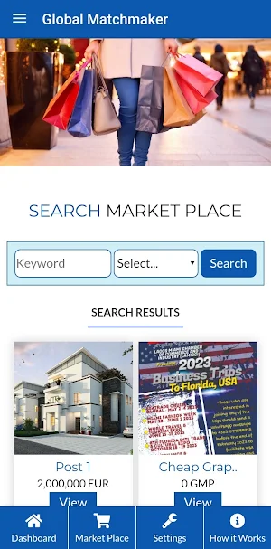 Global Matchmaker Screenshot 1