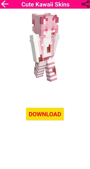 Cute Kawaii Skins MC Screenshot 3