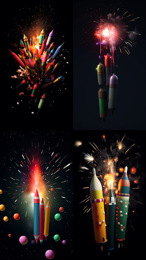 Fireworks Simulator Diwali Sim Screenshot 1