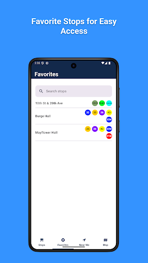 UIowa Bus Screenshot 2