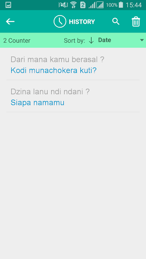 Chichewa Indonesian Translator Screenshot 3