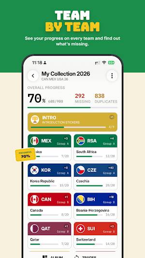 Acha Cromo - Sticker Tracker Screenshot 1
