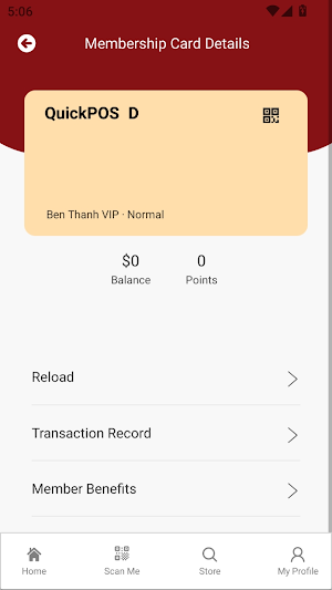 Ben Thanh Rewards Screenshot 2