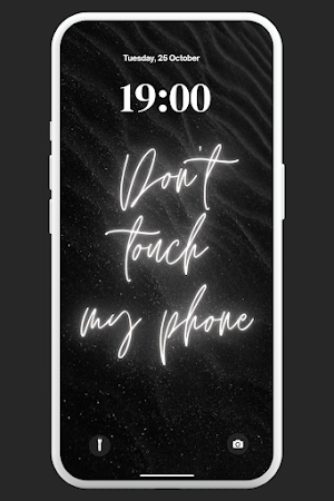 Get Off of My Phone Wallpaper Screenshot 1