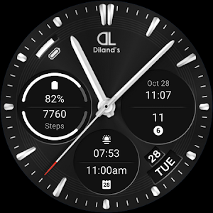 Diland's Tungsten for Wear OS Screenshot 1
