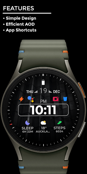 Night ver 58 - watch face Screenshot 1