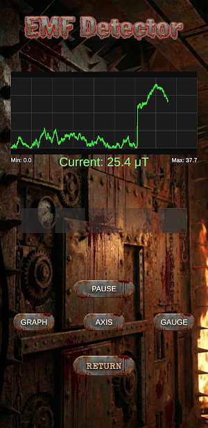 Ghost Detector - EMF Radar Screenshot 1