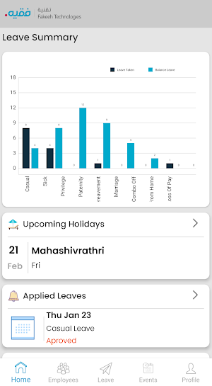 Fakeeh HRM Screenshot 1