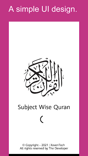 Subject Wise Quran - Quran Topic in English Screenshot 0
