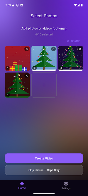 Cheer UP: AI song gift card Screenshot 0
