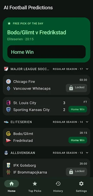 AI Football Predictions & Tips Screenshot 2