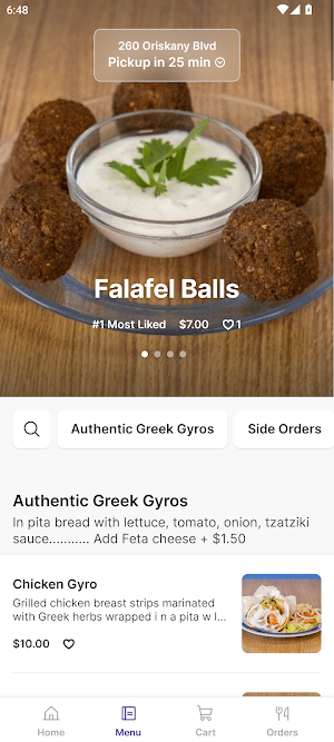 Greek Gyros To Go Screenshot 1