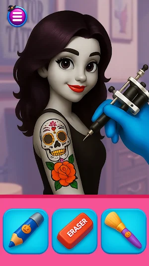 Halloween Tattoo Artist Games Screenshot 0