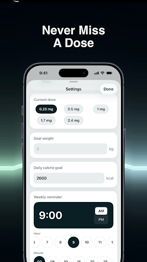 Curve: GLP-1 Companion Screenshot 1
