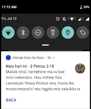 Dela-Oe Nale Bible App Screenshot 0