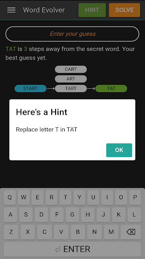 Word Evolver Screenshot 1