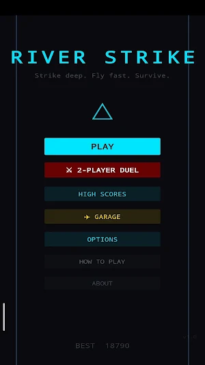 River Strike: Retro Combat Screenshot 1