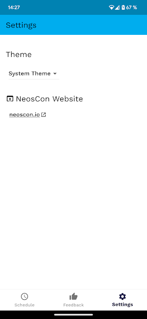 Neos Conference 2025 Screenshot 1