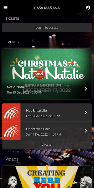 Casa Mañana Screenshot 1