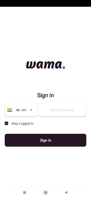 Wama Seller Screenshot 1