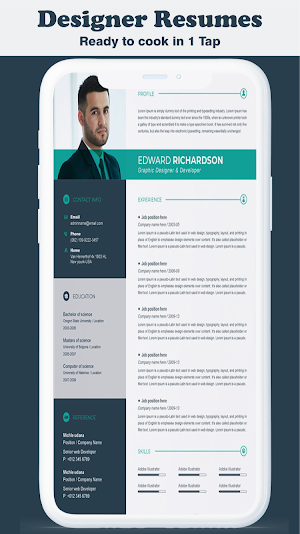 New CV Maker App: CV Builder New Resume Format Screenshot 3