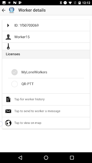 MyLoneWorkers M.A.R.S. Screenshot 3
