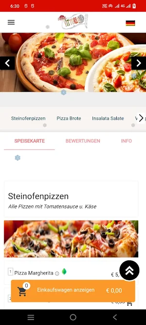Pizza Vittoria Sontra Screenshot 1