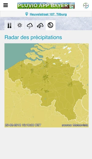 Weer Météo Bayer Screenshot 3