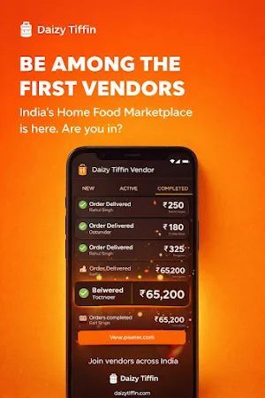 Daizy Tiffin Vendor Screenshot 0