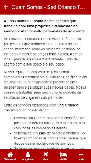 Snd Orlando Turismo Screenshot 1