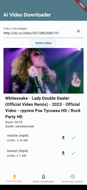 Ai Video Downloader Screenshot 0