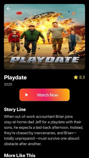Movie & Series Explorer Screenshot 2