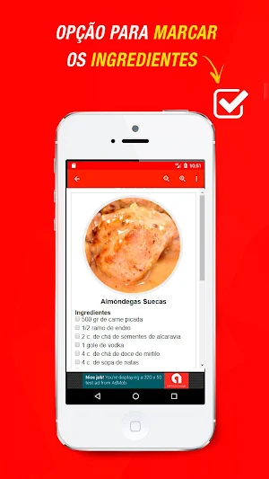 Receitas de Almôndegas Screenshot 1